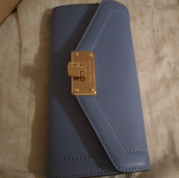 Michael Kors Handbags - Michael Kors French Blue Wallet